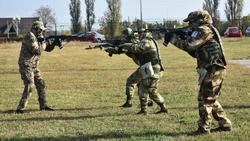 Старооскольский батальон народного ополчения провёл очередную тренировку 