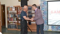 Торжественная встреча оскольчан – строителей БАМа прошла в библиотеке им. А.С. Пушкина