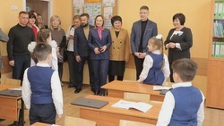 Представители администрации и Металлоинвеста посетили обновлённые учебные учреждения Старого Оскола