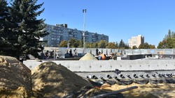 Завершающий этап реконструкции площади «Победы» начался в Старом Осколе