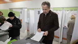 Вячеслав Гладков проголосовал на выборах президента Российской Федерации