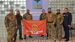 Участвующие в СВО бойцы спецназа получили медали «Ветеран боевых действий» в Старом Осколе