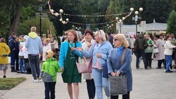 Фестиваль «Цветущее Приосколье» открыл свои двери для жителей и гостей города в парке «Солнечный»