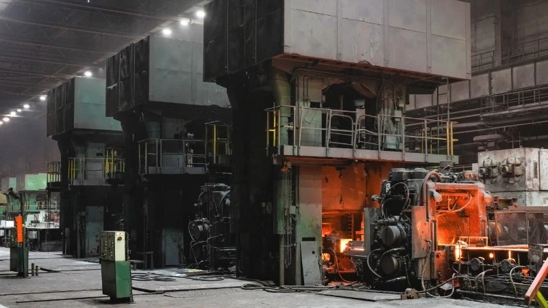На ОЭМК завершили капитальный ремонт стана-350 в сортопрокатном цехе № 2
