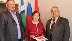 Председатель ветеранской «первички» Владимировской территории отпраздновала 75-летие