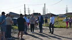 Андрей Чесноков встретился с жителями микрорайона ИЖС Строитель