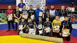 Воспитанники старооскольской спортшколы приняли участие в матчевых встречах против сборной Дагестана
