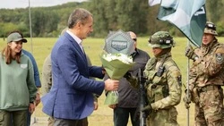 Старооскольская команда заняла третье место на региональном этапе военно-спортивной игры