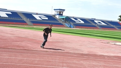 Спортсмены Старого Оскола возобновили тренировки на стадионе «Труд»