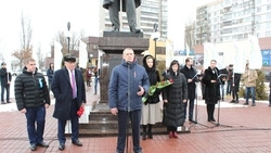 Оскольчане почтили память Алексея Алексеевича Угарова