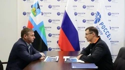 Александр Шуваев рассказал о рабочем визите в регион гендиректора ПАО «Россети Центр»