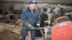 Старооскольский завод планирует переработать две тысячи тонн шин в этом году