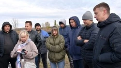 Андрей Чесноков встретился с жителями ИЖС «Вишенки»