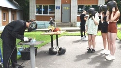 Дети в лагере «Радуга» стали участниками профориентационного мероприятия