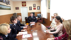 Начальник Старооскольского УМВД Алексей Нестеров провёл пресс-конференцию