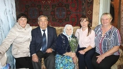 Жительница села Тернового Старооскольского округа отметила 90-летие