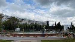 Ремонт фонтана на Диораме завершится в ближайшее время в Белгороде