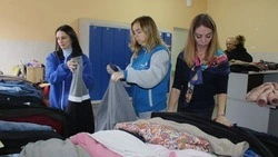 Старооскольцы помогли беженцам из Украины