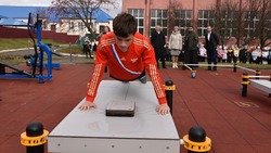 Жители старооскольского села Шаталовка открыли спортивную площадку
