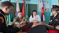 Староосколец Дмитрий Пащенко рассказал школьникам о своём участии в специальной военной операции