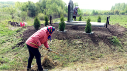 Жители Роговатого Старооскольского округа установили обелиск в память о разведчиках