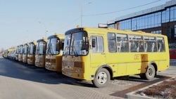 Вячеслав Гладков рассказал о поступлении в регион 31 новых школьных автобусов 