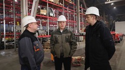 Андрей Чесноков провёл встречу с работниками компании «МАНАК-АВТО»
