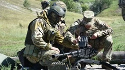 Старооскольский батальон территориальной самообороны «Кобра» провёл учения на полигоне