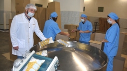 Старооскольская макаронная фабрика возобновила выпуск продукции