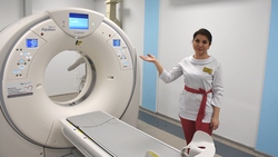 Новый томограф заработал в окружной больнице Старого Оскола