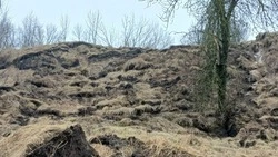 Массовый сход грунта произошёл на улице Стойло в Старом Осколе 2 января