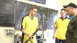 Спортивный праздник допризывной молодёжи прошёл в военно-патриотическом клубе «Каскад»