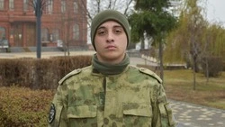 Староосколец Денис Паршиков рассказал о службе в отряде «Барс-Белгород»